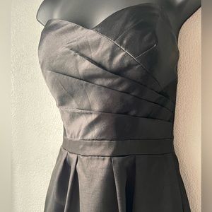 Size 4 black party dress strapless